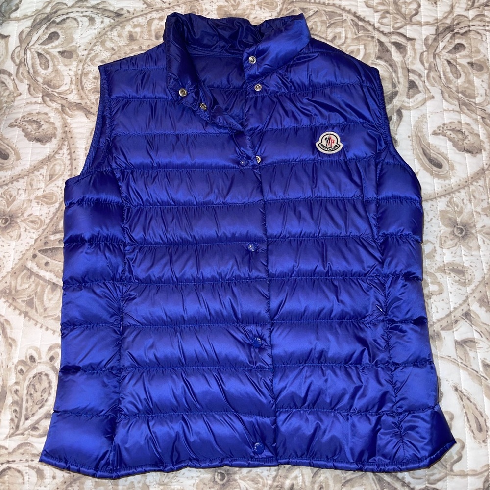 Moncler Liane Gilet blue vest